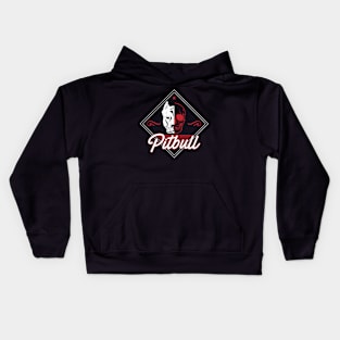 Human Pitbull Kids Hoodie